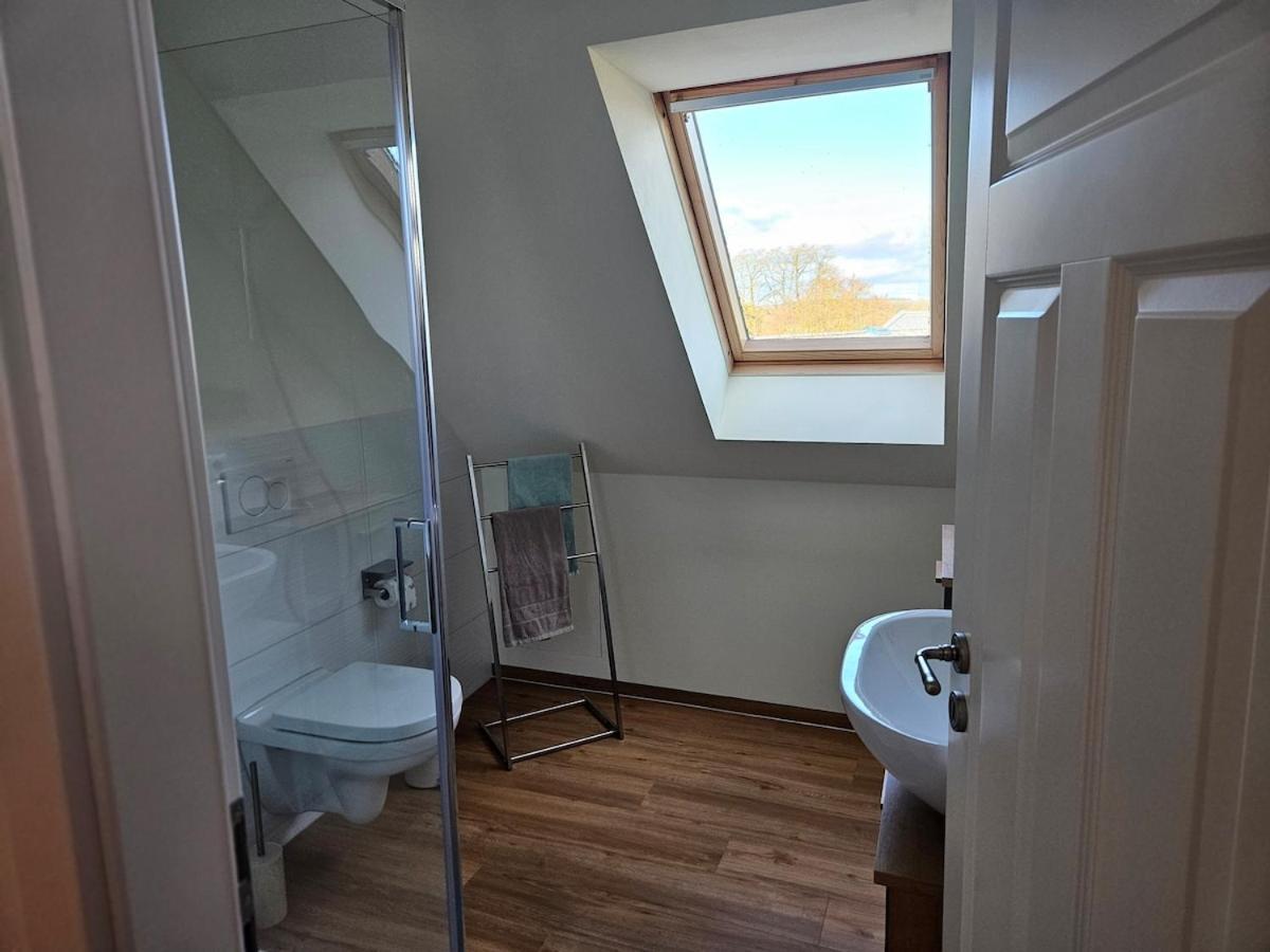 Ferienwohnung Glueck Am See Sternberg Exterior foto